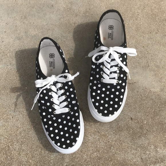 Avon Shoes - Cushion Walk by Avon Fashion Polka-Dot Sneakers